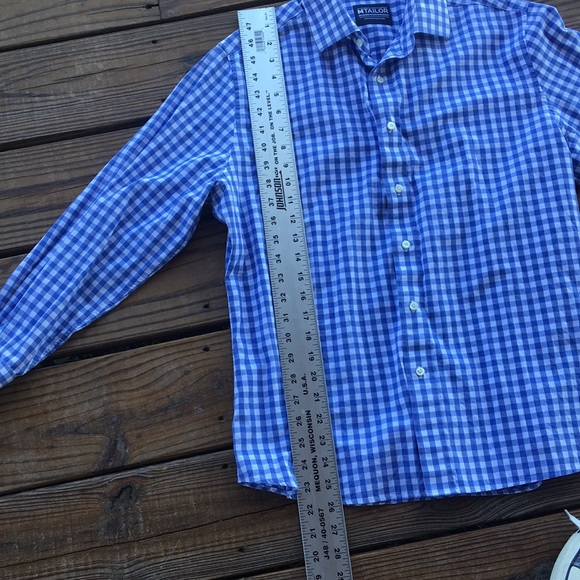 MTailor Cotton Checked Button Down - Picture 3 of 5